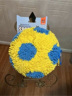Fofos Interactive Dog Soccer Ball Theme Large New! With Squeaker